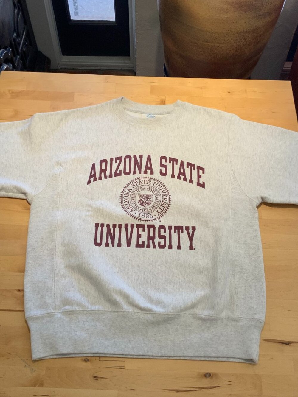 Champion Reverse Weave Arizona State University Crewneck Sweatshirt Small